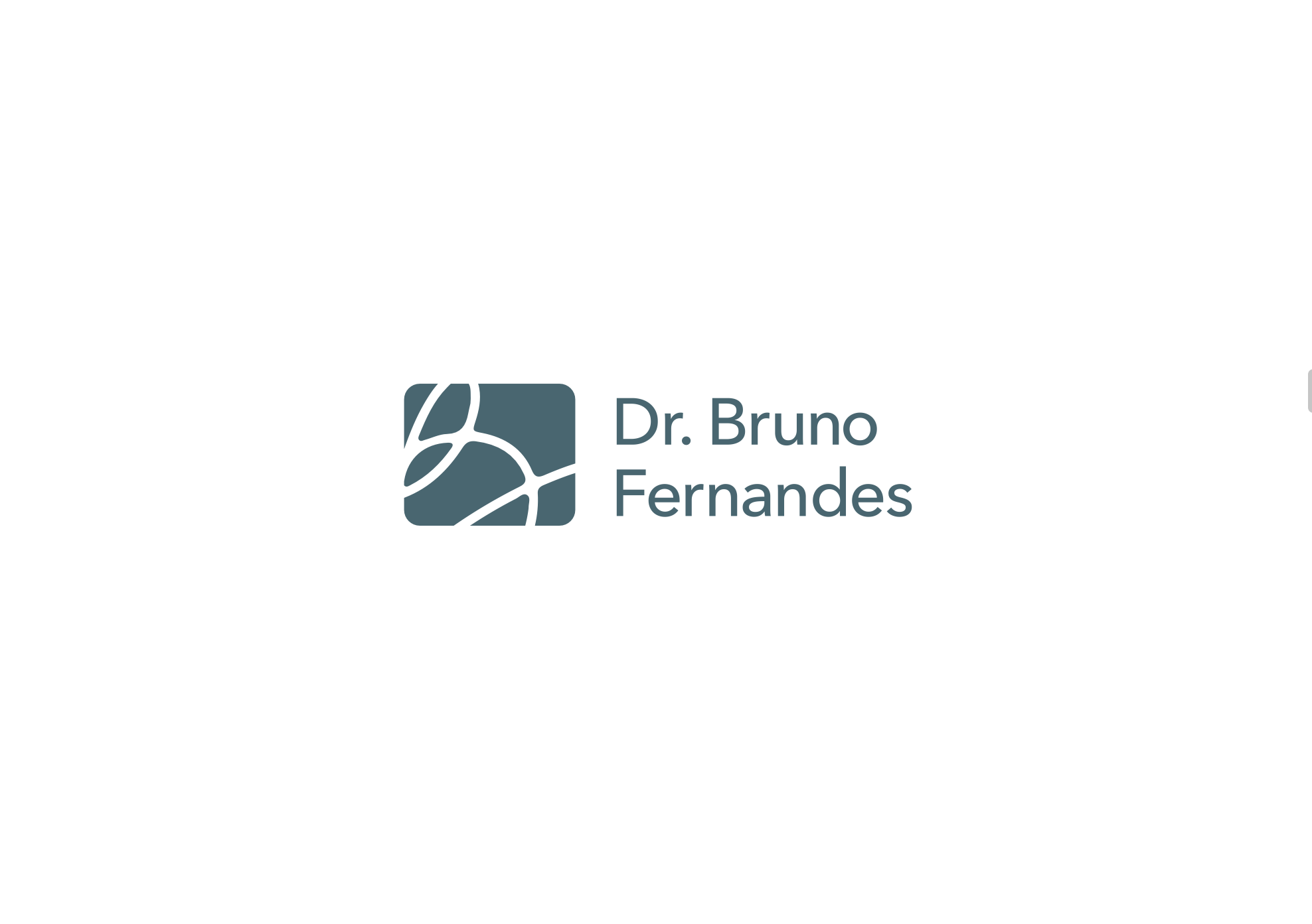 Assinatura horizontal Dr. Bruno Fernandes